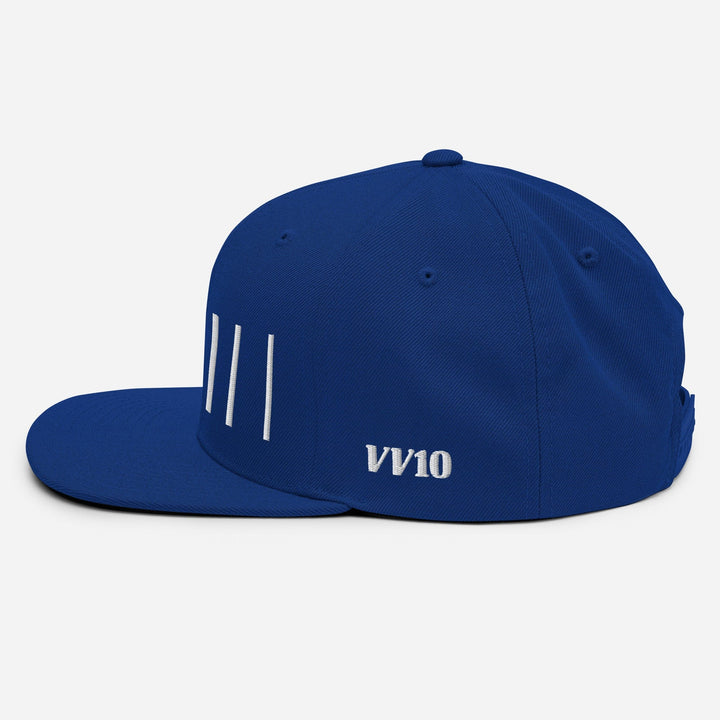 VV10 Cap Racing Barcode Blue Cap