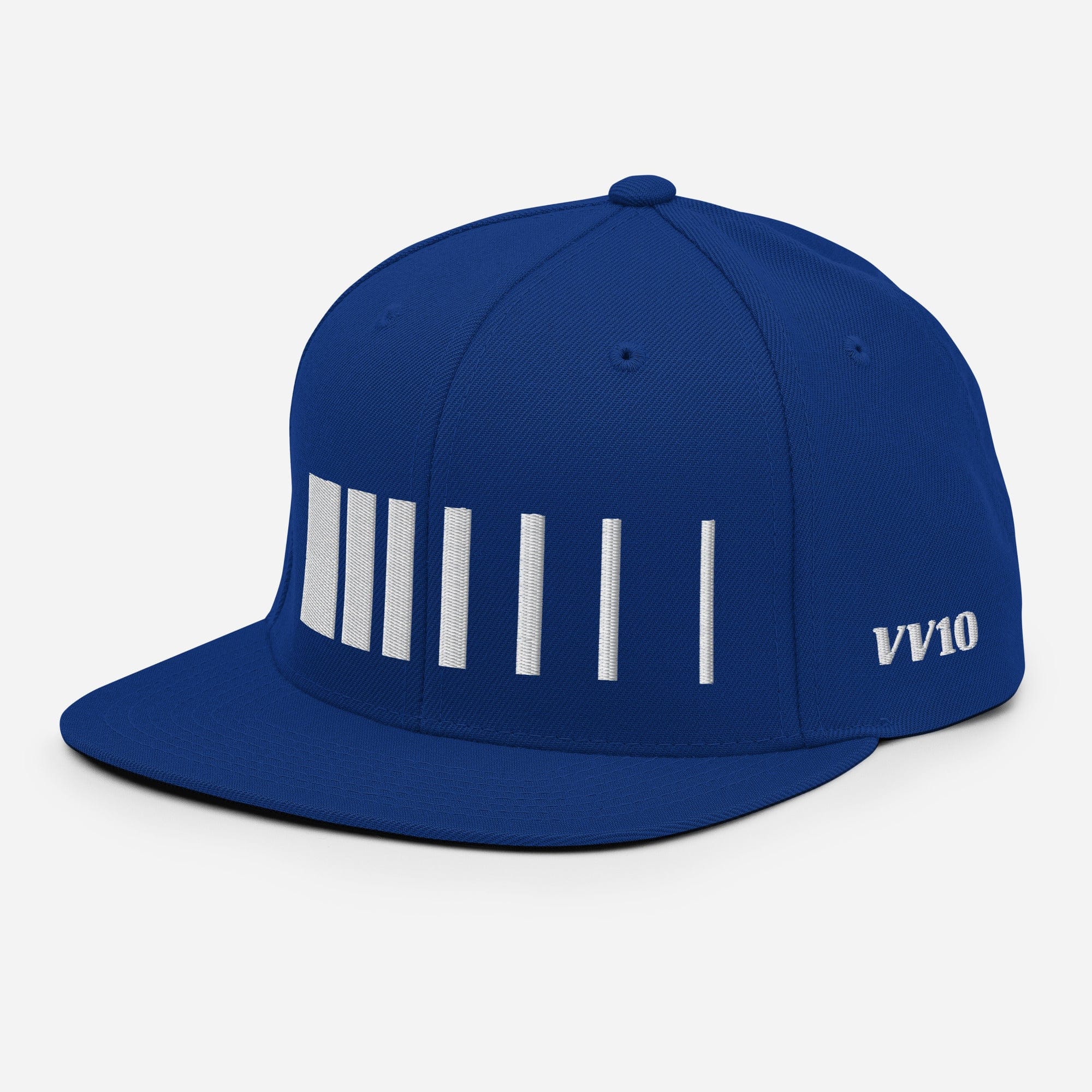VV10 Cap Racing Barcode Blue Cap