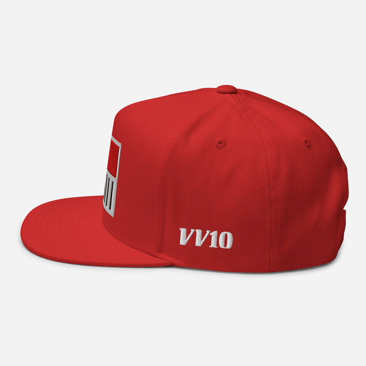 VV10 Cap Racing Barcode Red Cap