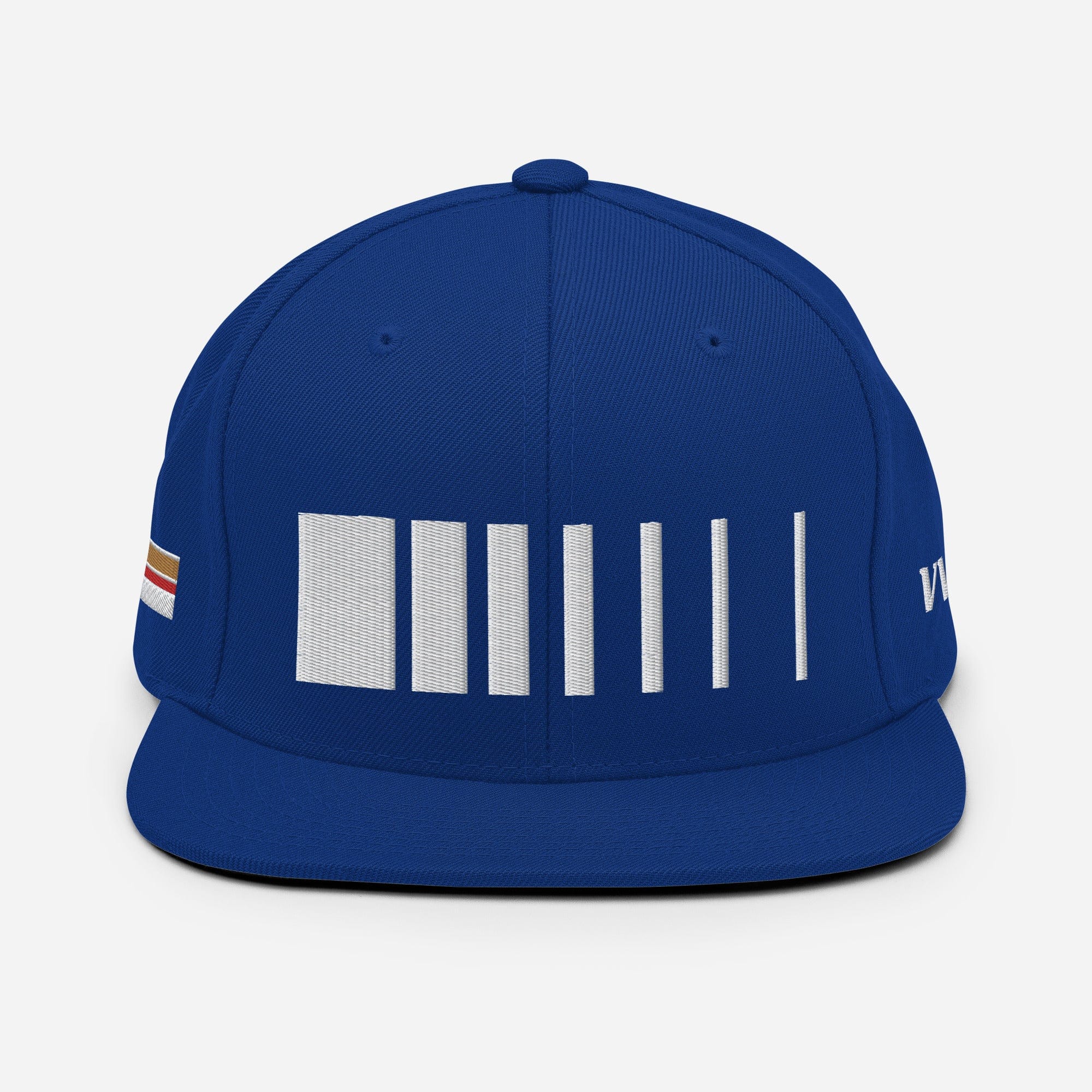 VV10 Cap Racing Barcode Blue Cap